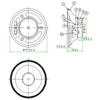3-Zoll-8-Ohm-3-W-Lautsprecherteile
