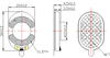 Altoparlante per notebook ovale da 20 * 30 mm