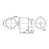 HCB1295 5V 2600Hz min. 85dB magnetischer Alarmsummer