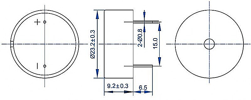 24mm*10mm DC 5v 12v 24v quiz buzzer
